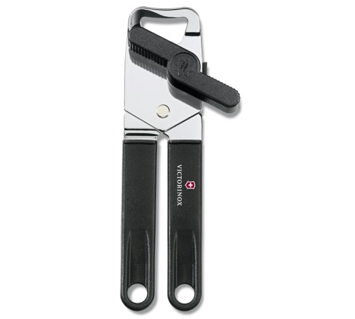 Консервный нож VICTORINOX универсальный, сталь/пластик, чёрный