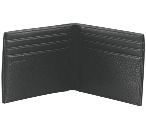 Портмоне VICTORINOX Altius 3.0 Moritz, чёрное, натуральная тиснёная кожа наппа, 11x1x8 см