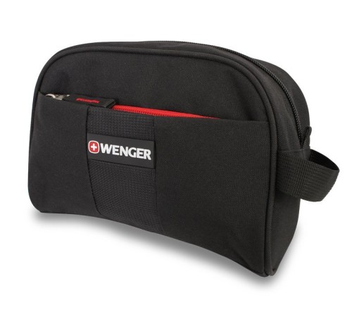 Несессер WENGER, чёрный, полиэстер, 20х7х16см