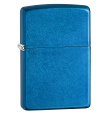 Зажигалка ZIPPO Classic с покрытием Cerulean™, латунь/сталь, синяя, глянцевая, 36x12x56 мм