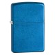 Зажигалка ZIPPO Classic с покрытием Cerulean™, латунь/сталь, синяя, глянцевая, 36x12x56 мм
