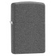 Зажигалка ZIPPO Classic с покрытием Iron Stone™, латунь/сталь, серая, матовая, 38x13x57 мм