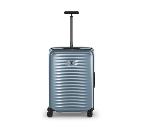 Чемодан VICTORINOX Airox, голубой, 100% поликарбонат Makrolon, 46x29x69 см, 74 л