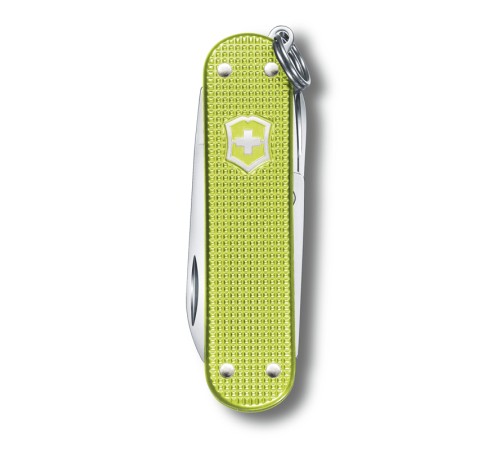Нож-брелок Classic SD Alox Colors Lime Twist VICTORINOX 0.6221.241G