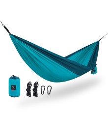 Гамак  2-местный Naturehike Ultralight NH21DC011 340T, синий, 6927595713594