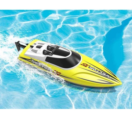 Радиоуправляемый катер Volantex RC Vector XS желтый 2.4G RTR