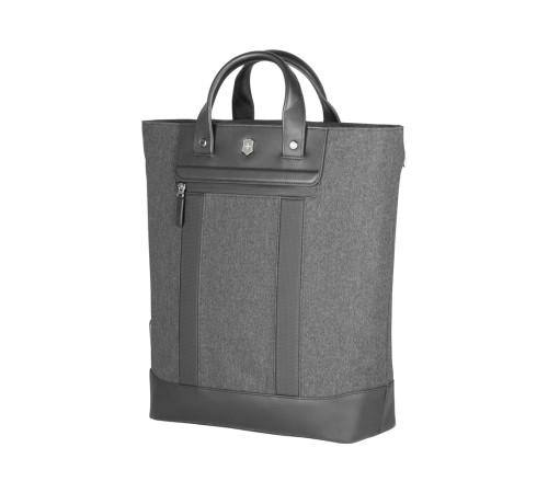 Сумка-рюкзак VICTORINOX Architecture Urban2 2way Carry Tote 15'',серая,полиэстер/кожа,40x15x40см,20л