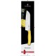 Нож сантоку VICTORINOX SwissClassic, рифлёное лезвие 17 см, жёлтый, в картонном блистере