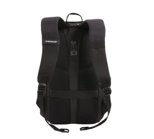 Рюкзак WENGER 15'', чёрный, полиэстер 900D/ М2 добби, 29х15х47 см, 20 л