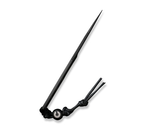 Нож CIVIVI Fixed Blade Circulus 10Cr15CoMoV Steel Black Stonewashed Handle Ostap Hel Design