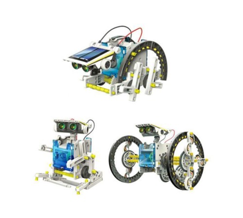Конструктор на солнечных батареях Cute Sunlight Solar Robot 13 в 1