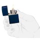 Зажигалка ZIPPO Classic с покрытием Navy Matte, латунь/сталь, синяя, матовая, 38x13x57 мм