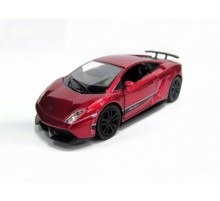 Машина Ideal 1:30-39 Lamborghini Gallardo LP570-4 Superlegger (блест. метал. крас.)