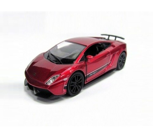 Машина Ideal 1:30-39 Lamborghini Gallardo LP570-4 Superlegger (блест. метал. крас.)