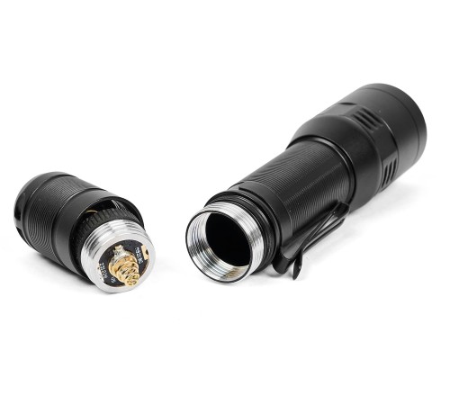 Ручной фонарь SKYWOODS WILD, 1800 люмен, USB-Type C, холодный свет, IP67