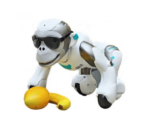 Радиоуправляемый робот-обезьяна LENENG TOYS K12 Orangutan звук, свет, танцы