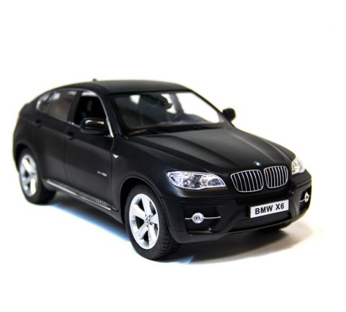 Р/У машина MZ BMW X6 2016M черный матов 1/14 + акб