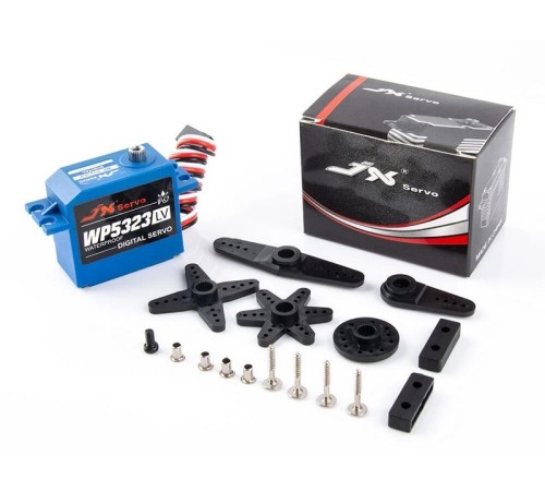 Сервомашинка цифровая JX Servo WP-5323LV (53г/23/0.14/6V) влагозащищенная
