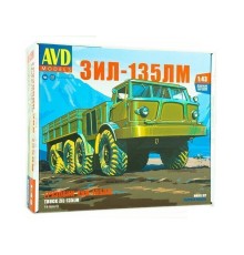 Сборная модель AVD ЗИЛ-135ЛМ бортовой, 1/43