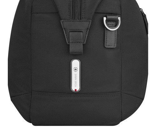 Дорожная сумка VICTORINOX Architecture Urban2 Compact Weekender, черный, полиэстер/кожа, 47x23x31 см, 32 л
