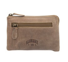 Ключница KLONDIKE «Tom», натуральная кожа в светло-коричневом цвете, 11 х 7,5 см