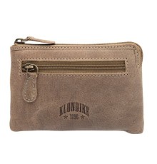 Ключница KLONDIKE «Tom», натуральная кожа в светло-коричневом цвете, 11 х 7,5 см