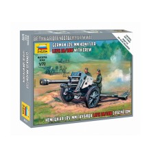 Сборные солдатики ZVEZDA Немецкая 105-мм гаубица, 1/72