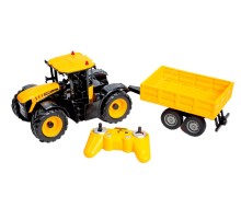 Радиоуправляемый фермерский трактор с прицепом Double Eagle JCB Fastrac 4220 1/24 2.4G RTR
