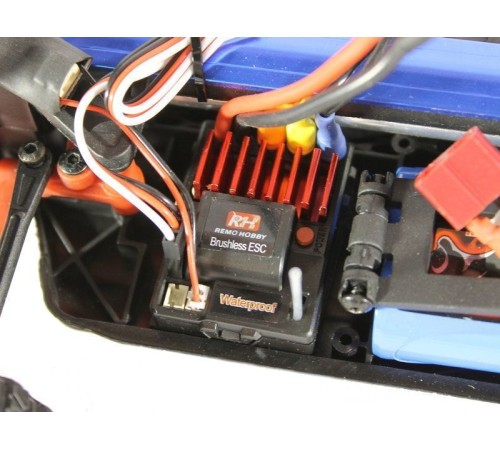 Радиоуправляемый шорт-корс Remo Hobby Rocket Brushless UPGRADE V2.0 (оранжевый) 4WD 2.4G 1/16 RTR