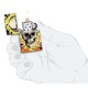 Зажигалка ZIPPO Skull Design с покрытием Glow In The Dark Green,латунь/сталь,разноцветная38x13x57 мм