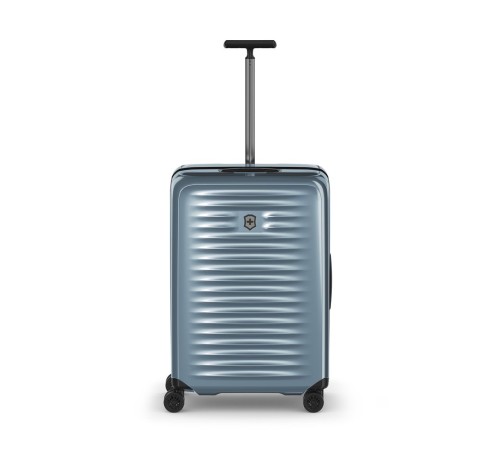 Чемодан VICTORINOX Airox, голубой, 100% поликарбонат Makrolon, 46x29x69 см, 74 л