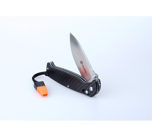 Нож Ganzo G7411-WS карбон, G7411-CF-WS