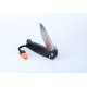 Нож Ganzo G7411-WS карбон, G7411-CF-WS