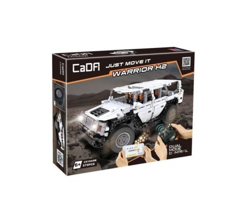 Радиоуправляемый конструктор CaDA внедорожник Warrior H2 (575 деталей)