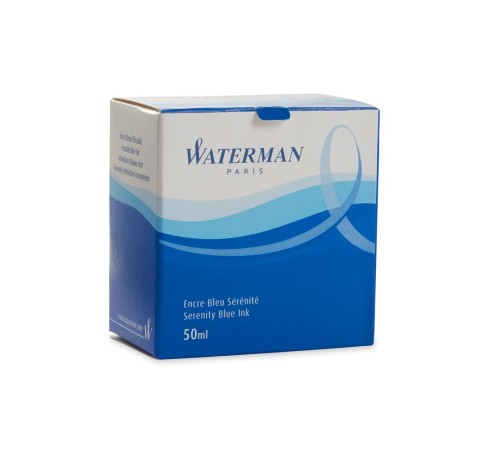 Чернила синие WATERMAN.Флакон 50 мл.
