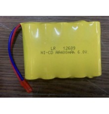 Аккумулятор Ni-Cd 400mAh, 6V, JST для Huina 1510, 1520, 1530, 1540, 1586
