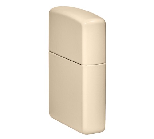 Зажигалка ZIPPO Classic с покрытием Flat Sand, латунь/сталь, бежевая, матовая, 38x13x57 мм