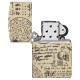 Зажигалка ZIPPO Alchemy Design с покрытием 540 Matte, латунь/сталь, бежевая, матовая, 38x13x57 мм