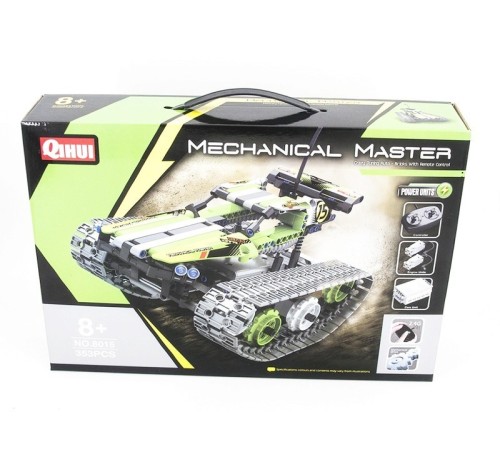 Р/У конструктор Qihui Mechanical Master Скоростной вездеход (353 детали), зеленый