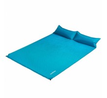 Коврик с подушкой Naturehike NH18Q010-D  надувной  небесно голубой, 6927595728109