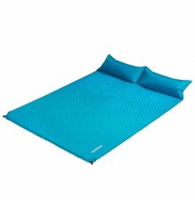 Коврик с подушкой Naturehike NH18Q010-D  надувной  небесно голубой, 6927595728109