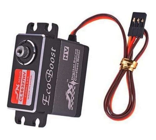 Сервомашинка цифровая JX Servo BLS6527HV (65г/26.7/0.08/7.4V) бесколлекторная, Ecoboost