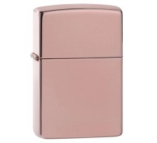 Зажигалка ZIPPO Classic с покрытием High Polish Rose Gold, латунь/сталь, розовое золото, 38x13x57 мм