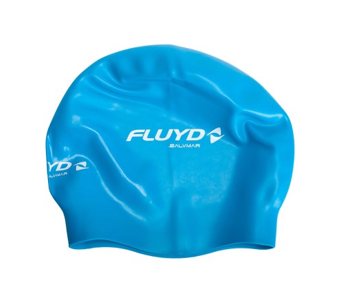 Шапочка для плавания в бассейне FLUYD 3D синяя
