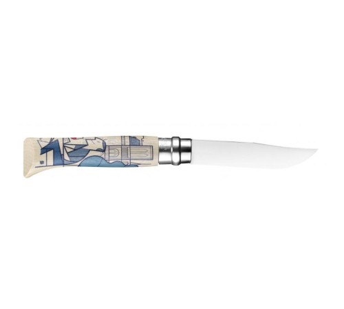 Нож Opinel №8, Edition France by Ale Giorgini, 002154