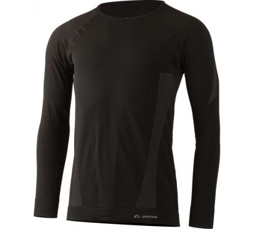 Футболка  мужская MAL/ дл. рукав/ синтетика/ черный/ XXL-XXXL, MAL-9080XXLXXXL