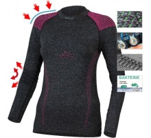 Футболка  женская TELA/ дл. рукав/ cинтетика / черная/ L-XL, TELA-8940LXL