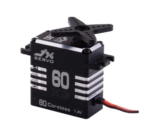 Сервомашинка цифровая JX Servo C60 (87г/62/0.11/7.4V) Full metal