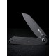 Складной нож SENCUT Kyril 9Cr18MoV Steel Black Stonewashed Handle G10 Black