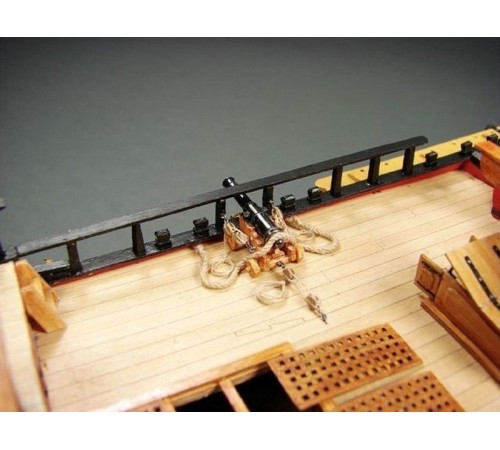 Сборная картонная модель Shipyard барк HMB Endeavour (№33), 1/96